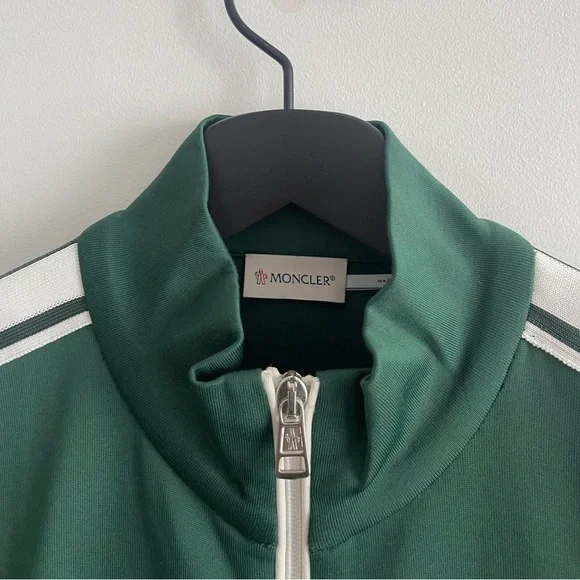 Moncler - Striped Track Jacket - Green